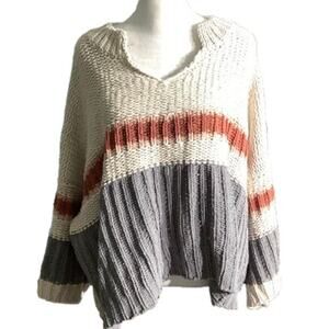 POL Chunky Oversize Knit Sweater Women Size Small — Boxy, Cozy, Casual